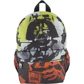 Disney Mochila 'Star Wars Beware The Dark Side' cinzento / verde / laranja / preto