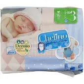 Chelino Fraldas T3 4-10kg 36 Unidades