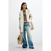 Desigual , Macacão destacável Cargo, Mulher, Branco, M