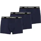 Karl Lagerfeld Boxers azul escuro / preto / branco