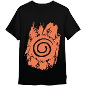 Superplay Camiseta De Manga Curta Naruto Shippuden Retro Logo