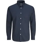 JJ REBEL Camisa 'JREBGAVIN' azul noturno