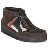 Clarks Sapatos Originals Wallabee Boot mulheres - Castanho - 39