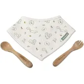 Miniland Conjunto De Talheres E Bandana Natur Piquenique