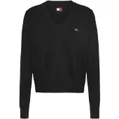 Tommy Hilfiger Pullover 'Flag Embroidery' navy / vermelho / preto / branco