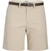 Jack & Jones Calças chino 'JPSTADAM' castanho escuro / pedra