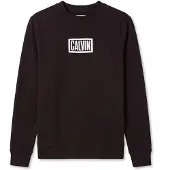 Calvin Klein Jeans Sweatshirt preto / branco