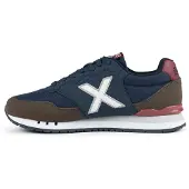 Munich Sapatilhas baixas 'Dash 2.0' navy / castanho / magenta / branco