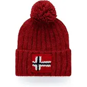 Napapijri Gorros 'Semiury 5' vermelho / preto / branco