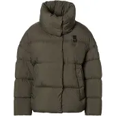 Blauer.USA para mulher. 26WBLDC03357 Jaqueta acolchoada Ross verde (S), Casual, Poliamida