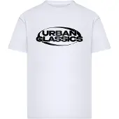 Urban Classics Camisa preto / branco