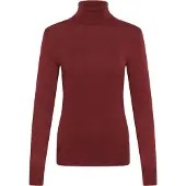 Kaffe Pullover 'Astrid' vermelho rubi
