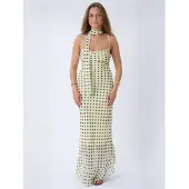 ITS MAY Vestido ' Bellagio ' castanho