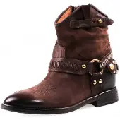 A.S.98 Botas de cowboy 'Icarus' castanho escuro
