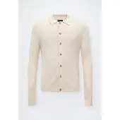 Abercrombie & Fitch Casaco de malha creme