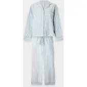 Hunkemoller Pijama azul claro / branco
