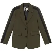 Lola Casademunt Blazer verde escuro / preto