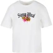 Miss Tee Camiseta De Manga Curta Sassy Meal