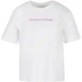Miss Tee Camiseta De Manga Curta Too Pretty