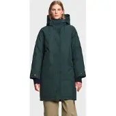 Aigle Parka meia-estação esmeralda