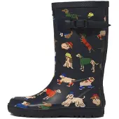 Aigle Bota de borracha 'WOODY-POP' navy / mistura de cores