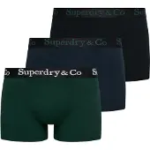 Superdry Boxers navy / verde escuro / preto