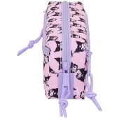 Safta Estojo Triple 22 Cm Kuromi