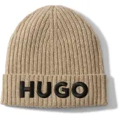 HUGO Gorros bege / preto