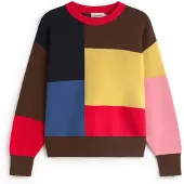 Thinking MU Pullover 'PETRA' mistura de cores