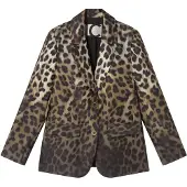 Lola Casademunt Blazer bege / castanho / castanho claro