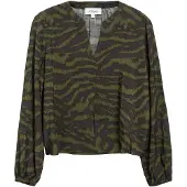 s.Oliver Blusa lamacento / oliveira