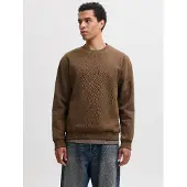Jack & Jones Sweatshirt 'JJEBradley' castanho