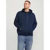 Jack & Jones Moletom Com Fecho Bradley Plus Size