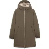 Aigle Parka meia-estação taupe