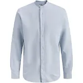 Jack & Jones Camisa De Manga Comprida Breeze Band Linen Blend
