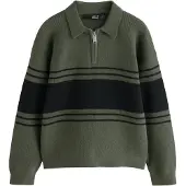 Next Pullover verde escuro / preto