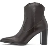 Rylko Botas pelo tornozelo castanho escuro