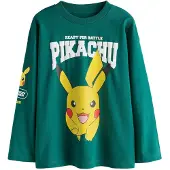 Next Camisola 'Pokémon' amarelo / verde / branco