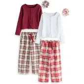 Next Pijama verde / vermelho / bordeaux / branco