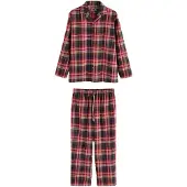 Next Pijama comprido navy / vermelho / branco