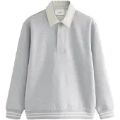 Next Sweatshirt creme / acinzentado