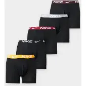 Nike Boxers amarelo / cinzento claro / borgonha / preto