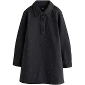 Next Vestido preto denim / prata