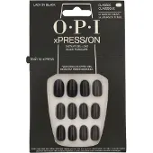 OPI Xpress-On Iconic Shades Lady In Black 30 Unità — Unghie artificiali