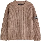 Next Pullover castanho