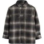 Next Camisa bege / castanho / antracite