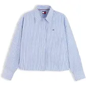 Tommy Hilfiger Blusa azul / branco
