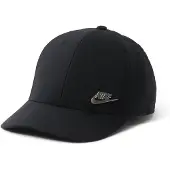 Nike Boné 'CLUB' preto / prata