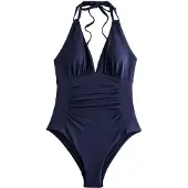 Next Fato de banho modelador navy