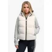 Superdry Colete branco lã